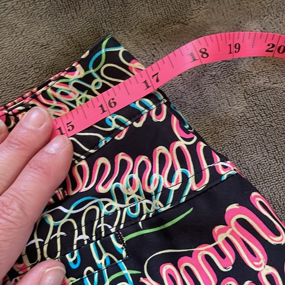 Neon geometric pattern skort size 8 - Picture 10 of 11